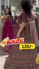 Bridal Full Heavy With 9 Meter Flair Lehenga