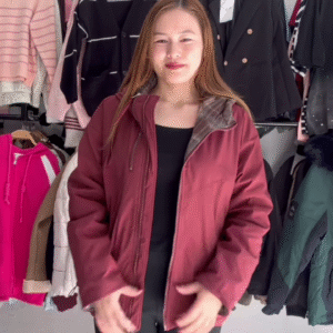 Reversible Hooded Jacket – Two Styles in One, Ultimate Versatility 🔄