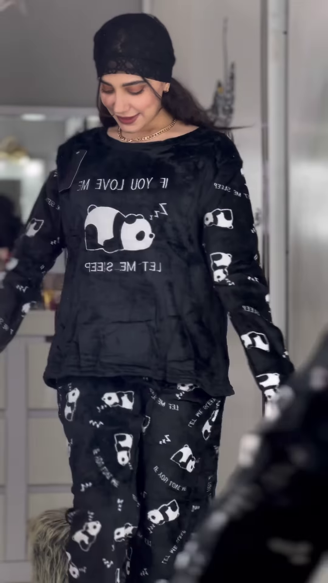 Plush Fleece Winter Pyjama Set – Ultra‑Soft, Cute Prints, All‑Night Coziness 💤� - Image 4