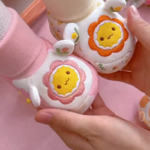 Flower-Faced Plush Toys 🌸🧸 With Embroidered Details & Dress-Up Appeal – Multi-Color Variants